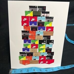Nike boxes wall art 8x10